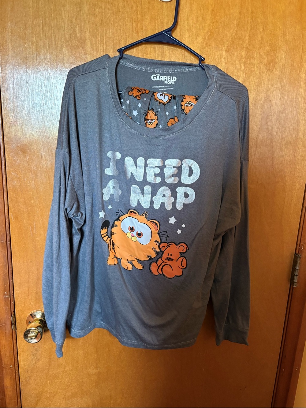 Garfield pajama set xl